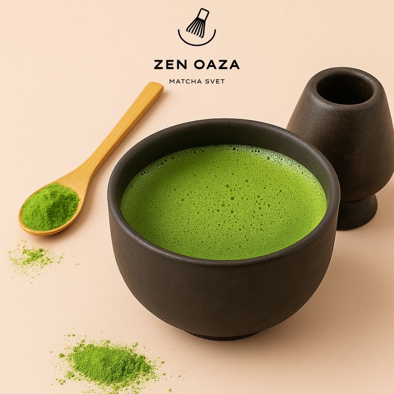 matcha set Črn