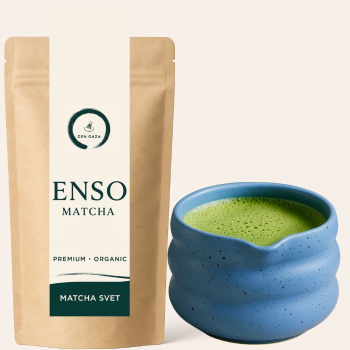 enso matcha in skodelica